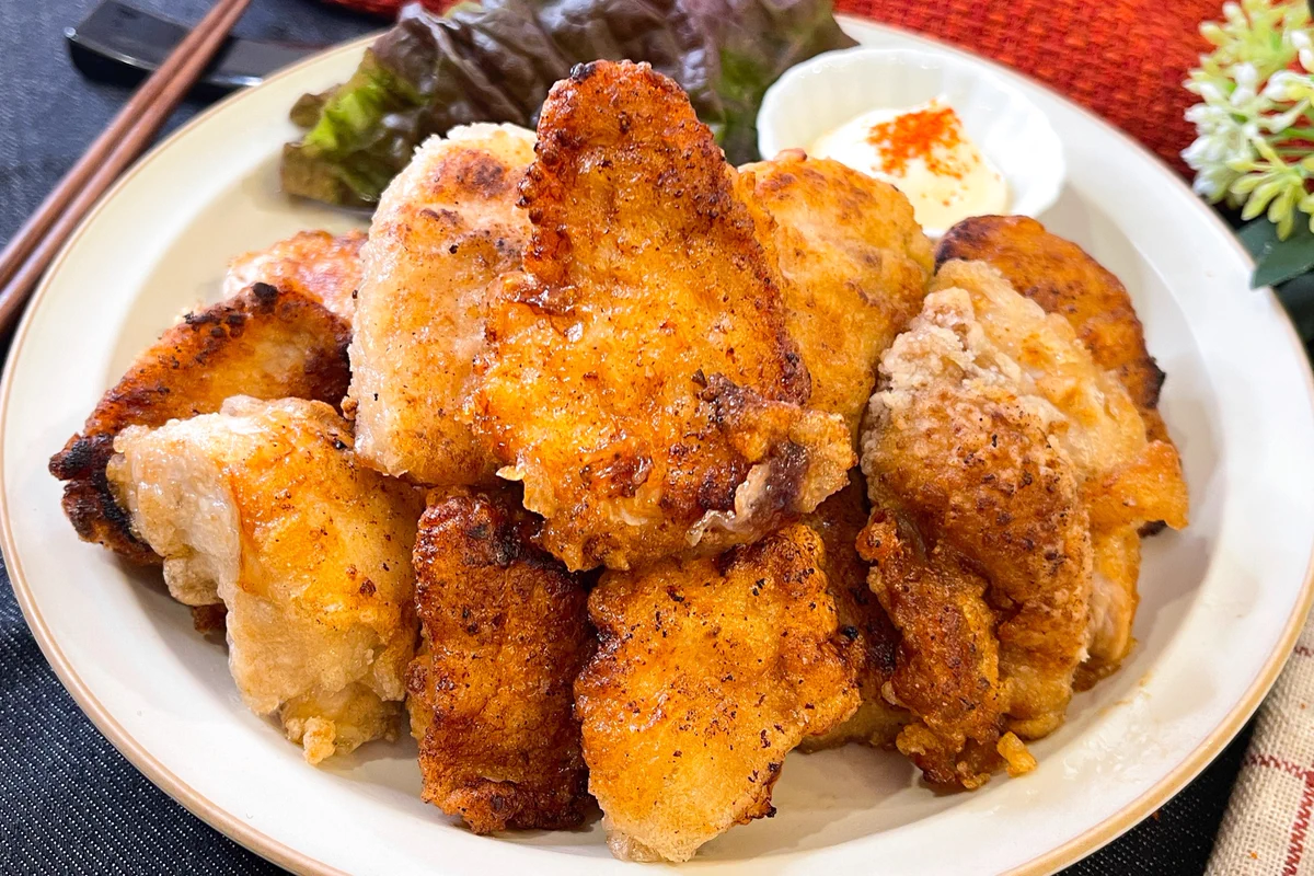 【レシピ】万能ぽん酢で簡単！鶏むね唐揚げが美味しそう♪