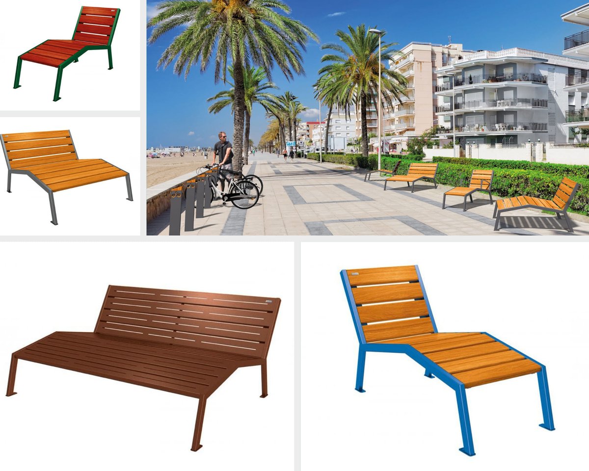 __AB4__'s tweet photo. #ab4info #mobilierurbain #mobilier_urbain #ab4 #bancpublic #amenagementexterieur #espacesverts #espacespublics #procity #chaises #longues #bain #acierbois #chaiseslongues #chaiselongue #detente #baindesoleil https://t.co/KByk0bDqxl