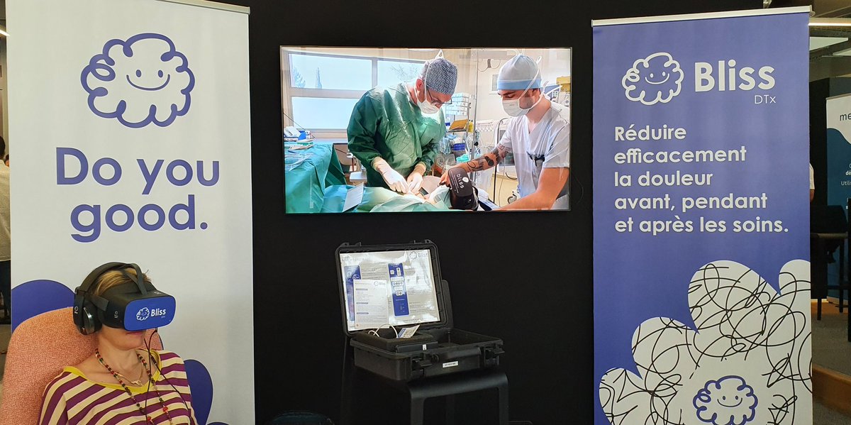 Bliss_DTx's tweet photo. En direct de l'inauguration de @Future4care : the place to be pour découvrir les meilleures innovations #santé pour les #patients et les #soignants
#DoYouGood #BlissDTx https://t.co/dslzD8kcTf