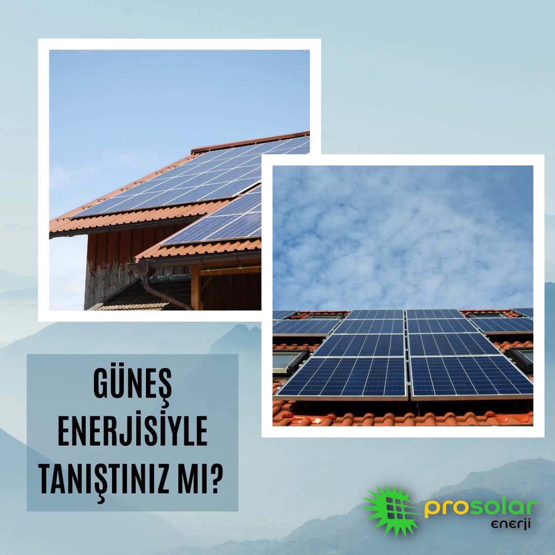 Güneş Enerjisi hakkında detaylı bilgi için hemen iletişime geçin;

☎️ 0(216) 484 57 03
✉️ info@prosolar.com.tr

prosolar.com.tr

#ges #çatıges #güneşenerjisi #solarenerji #yenilenebilirenerji #temizenerji #istanbul