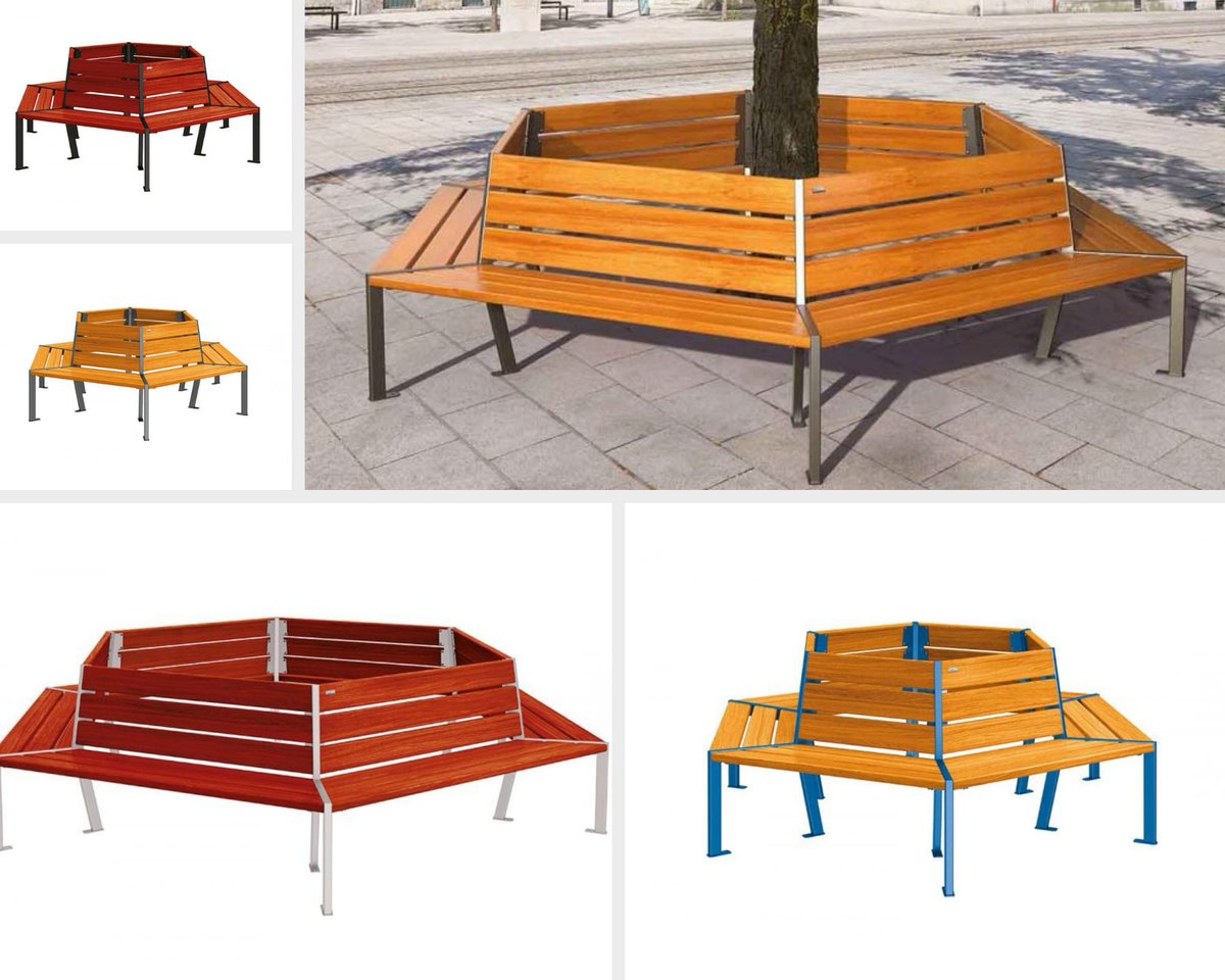 __AB4__'s tweet photo. #ab4info #mobilierurbain #mobilier_urbain #ab4 #bancpublic #amenagementexterieur #espacesverts #espacespublics #procity #banc #tourdarbre #acierbois #detente #convivialite #protection #arbres https://t.co/NogNerClzm