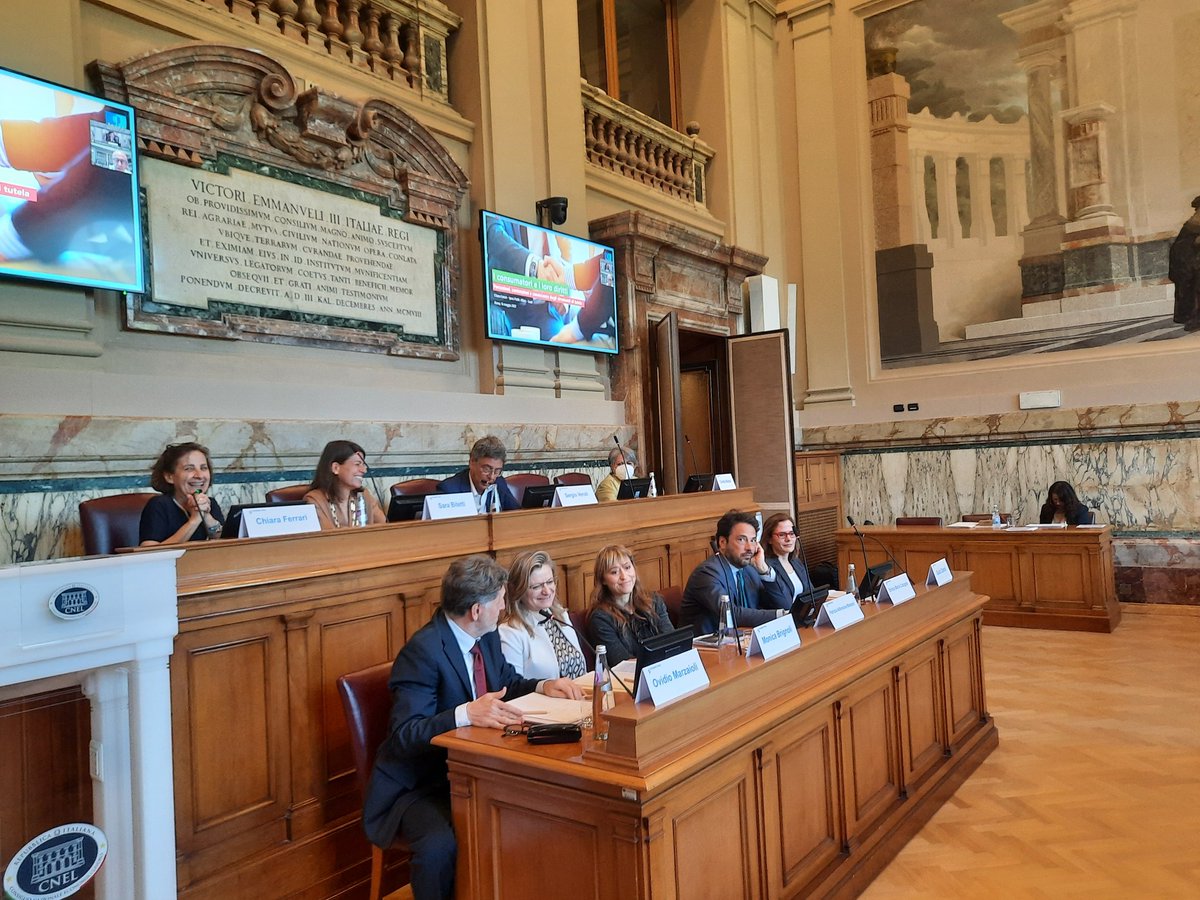 ConsumForum's tweet photo. #16maggio tavolo composito @MISE_GOV #imprese #consumatori @AGCOMunica @ART_Trasporti @ARERA_it  LE CONCILIAZIONI PARITETICHE E IL SISTEMA DELLE ADR NEL CONFRONTO CONSUMATORI E AZIENDE by @ConsumForum https://t.co/shLNs7dLEG