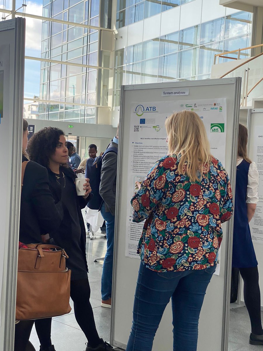 EragasMels's tweet image. First conferences in person, after a long, long time, presenting @EragasMELS and M4Models, and meeting colleagues from all over the world! #ghg #manure @GRA_GHG @FACCE_ERAGAS @ERA_NET_SusAn @DptAgro @novonordiskfond @manuresource @LeibnizATB
