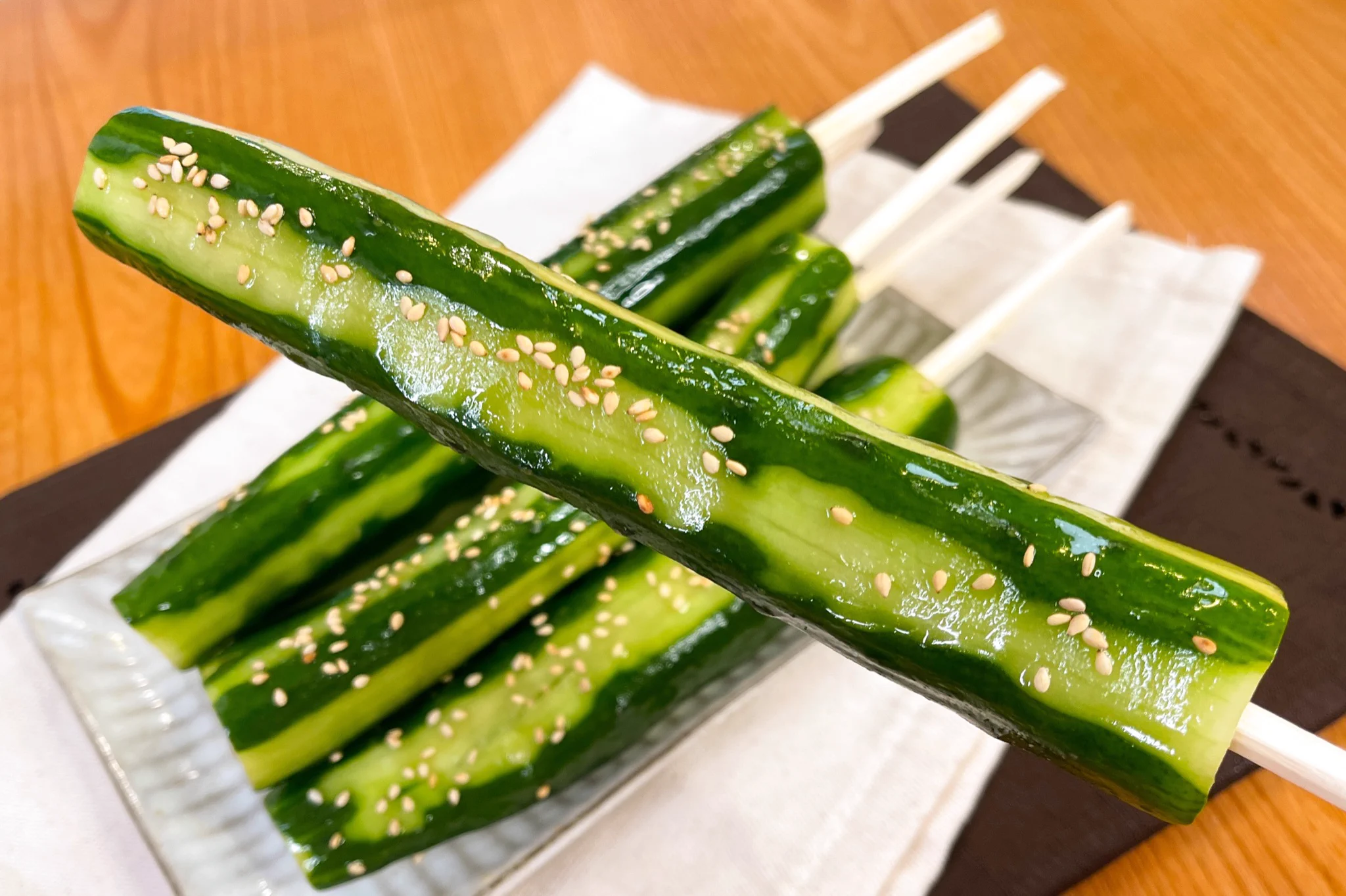 きゅうりがいくらでも食べられる！？無限きゅうりの一本漬け。