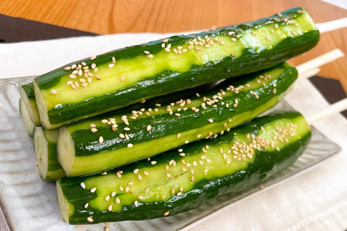 きゅうりがいくらでも食べられる！？無限きゅうりの一本漬け。