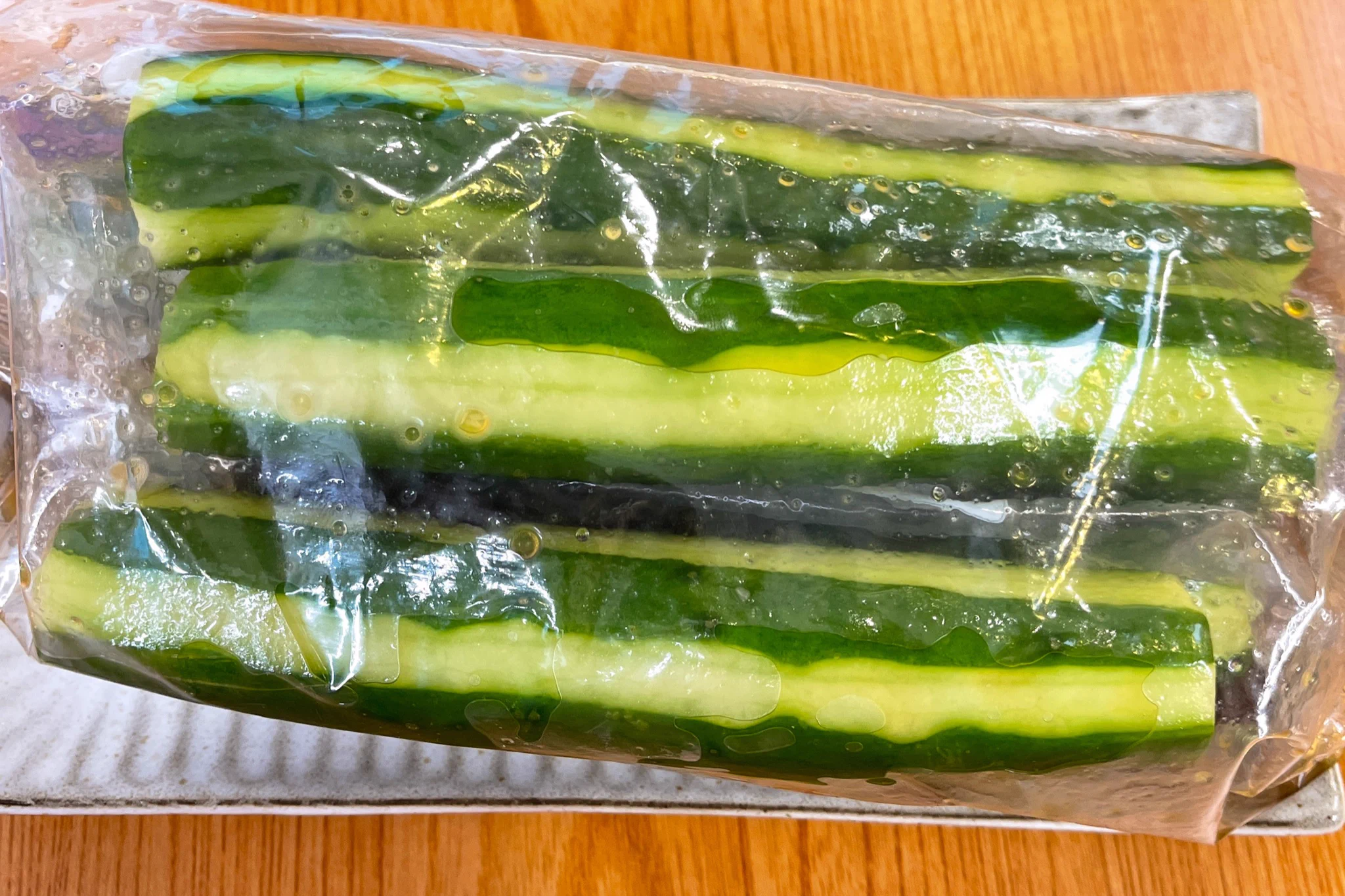 きゅうりがいくらでも食べられる！？無限きゅうりの一本漬け。