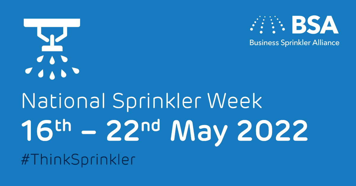 BizSprinklerAll's tweet photo. This week marks National #SprinklerWeek. We support the campaign in raising awareness to #ThinkSprinkler & improve the provision of sprinklers in businesses, communities and local authority forums across the country. Join us in promoting the campaign here: https://t.co/wWrCE3IEEy https://t.co/VSVjEWVQhL
