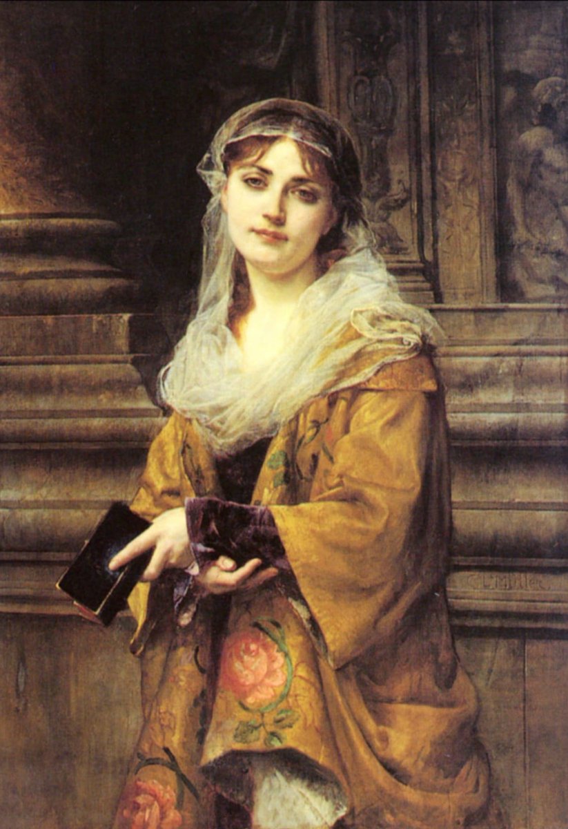 classicartbeau2's tweet photo. Young girl leaving a church (?), ~1870, by #CharlesLouisMüller, probably in a private collection
#art #beauty #classicart #classicbeauty #classicartbeauty #classicartfrance #frenchart https://t.co/0ZD80F9Ovo