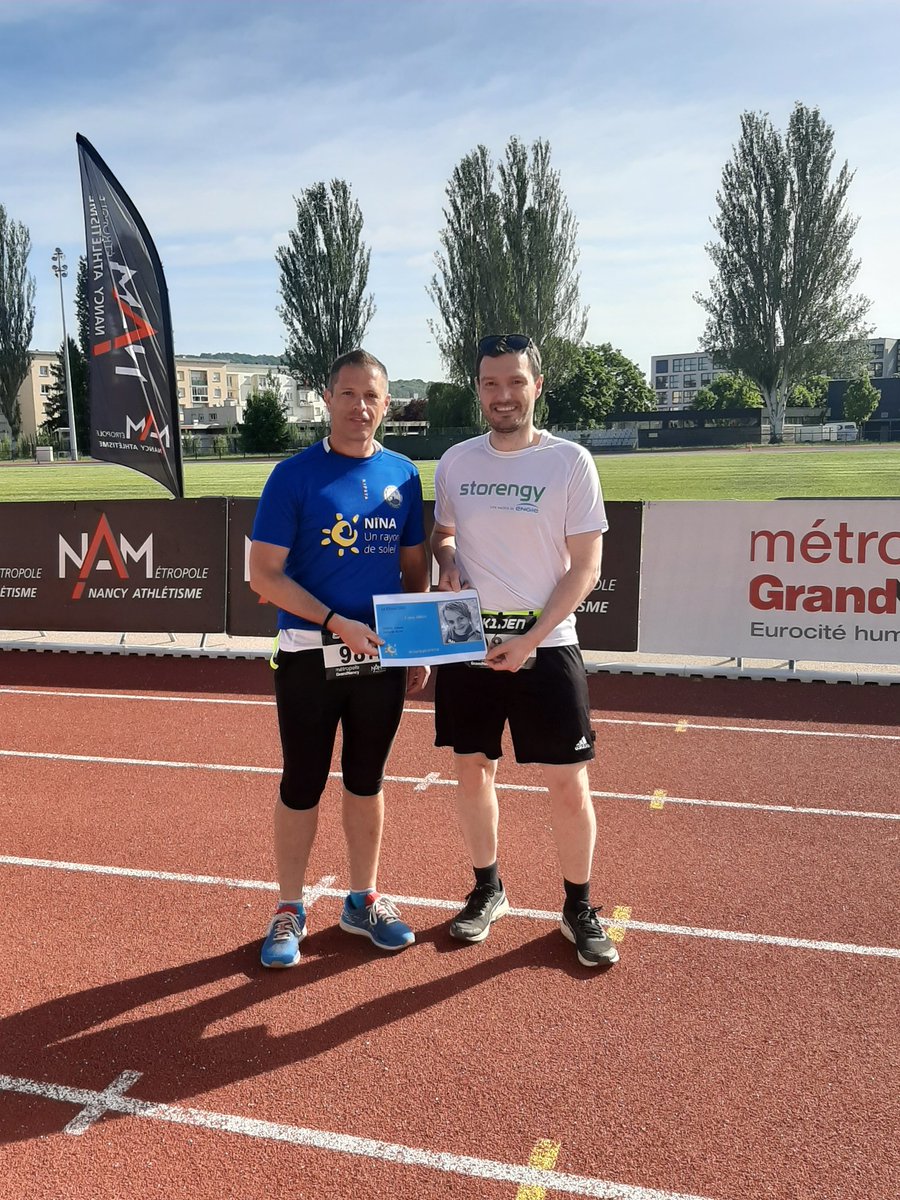 Solidarité | Deux équipes du site <a href="/storengy/">Storengy</a> de Cerville (54) ont couru hier le marathon en relais EKIDEN @Grand_Nancy afin de soutenir l'association Nina, un rayon de soleil. Bravo à eux !
nina-unrayondesoleil.com