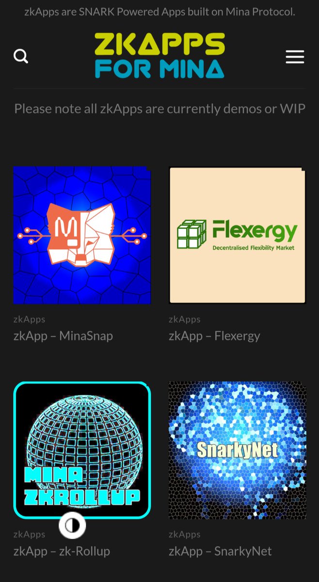 minacryptocom's tweet photo. #zkapps are coming very soon for @MinaProtocol .Watch this space for all the info... you can also subscribe to our newsletter here https://t.co/CL3hHAbwi5 and see some work in progress zkApps on our community website https://t.co/dvk9DswRU9 https://t.co/f8qj1EJdl3