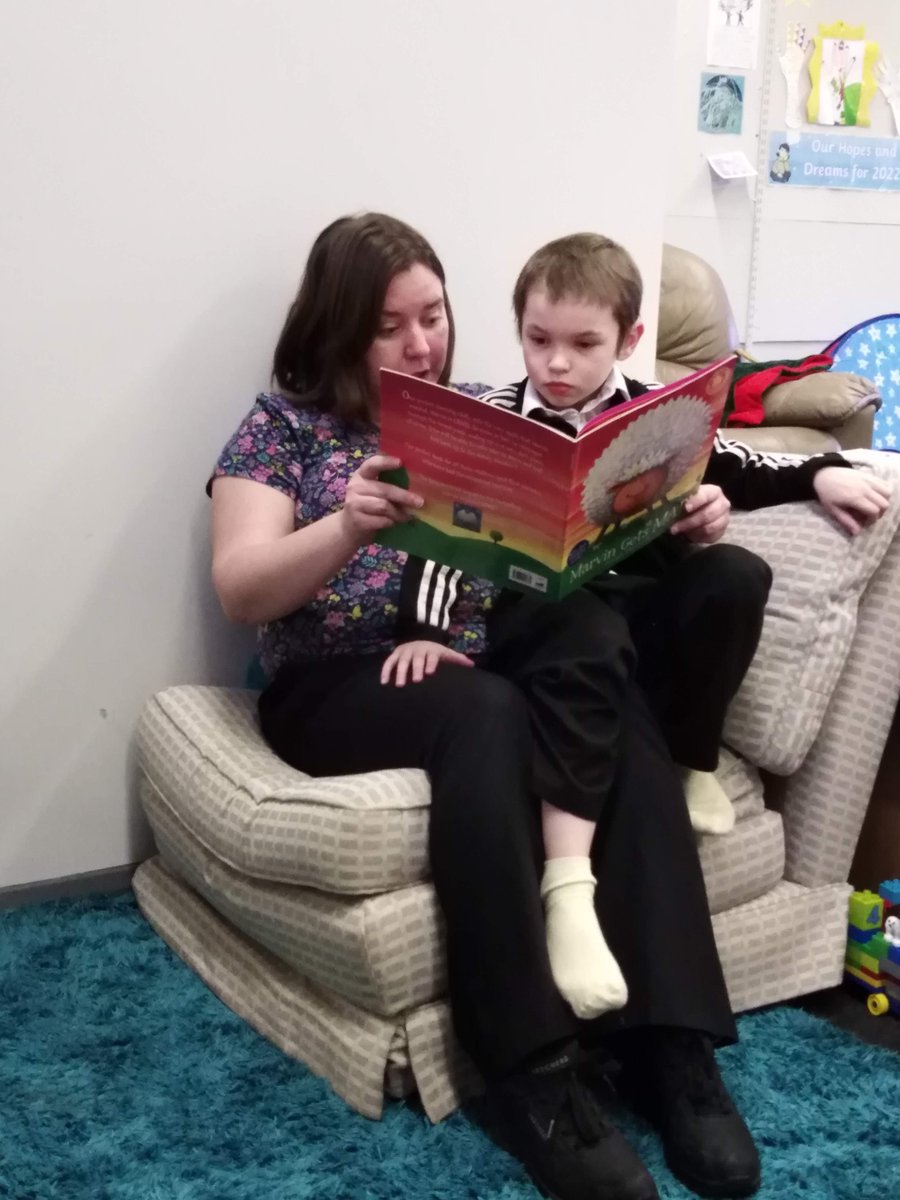 StarNurture's tweet photo. To encourage a love of reading at Star, we show children how much we love books. We take every opportunity to share books together and find books that follow our interests. How do you inspire reading at your setting? #nurture #shareastory #loveofreading @PlymouthCAST https://t.co/pTYuqUh9QG