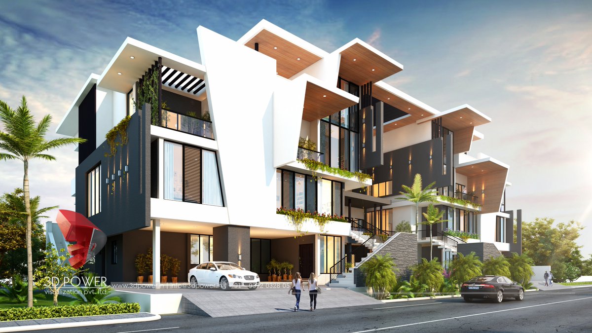 3DPower's tweet photo. #ultramodernhomedesigns
#3DPower is known for its unique Modern Home designs.
Have a look at one here...
#3DBungalowDesign #FrontElevation #3DRendering https://t.co/n36DiPsoBa