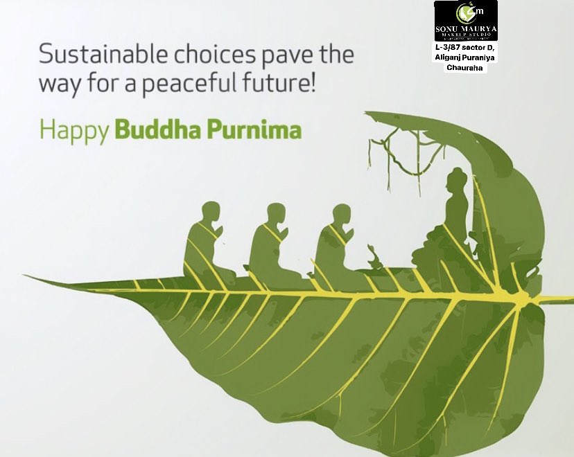 sonu_makeup's tweet photo. @sonu_makeup Greetings of peace and prosperity from #sonumauryamakeupstudioacademy, on the occasion of Buddha Purnima🙏🏻 https://t.co/xMIxzNGph9