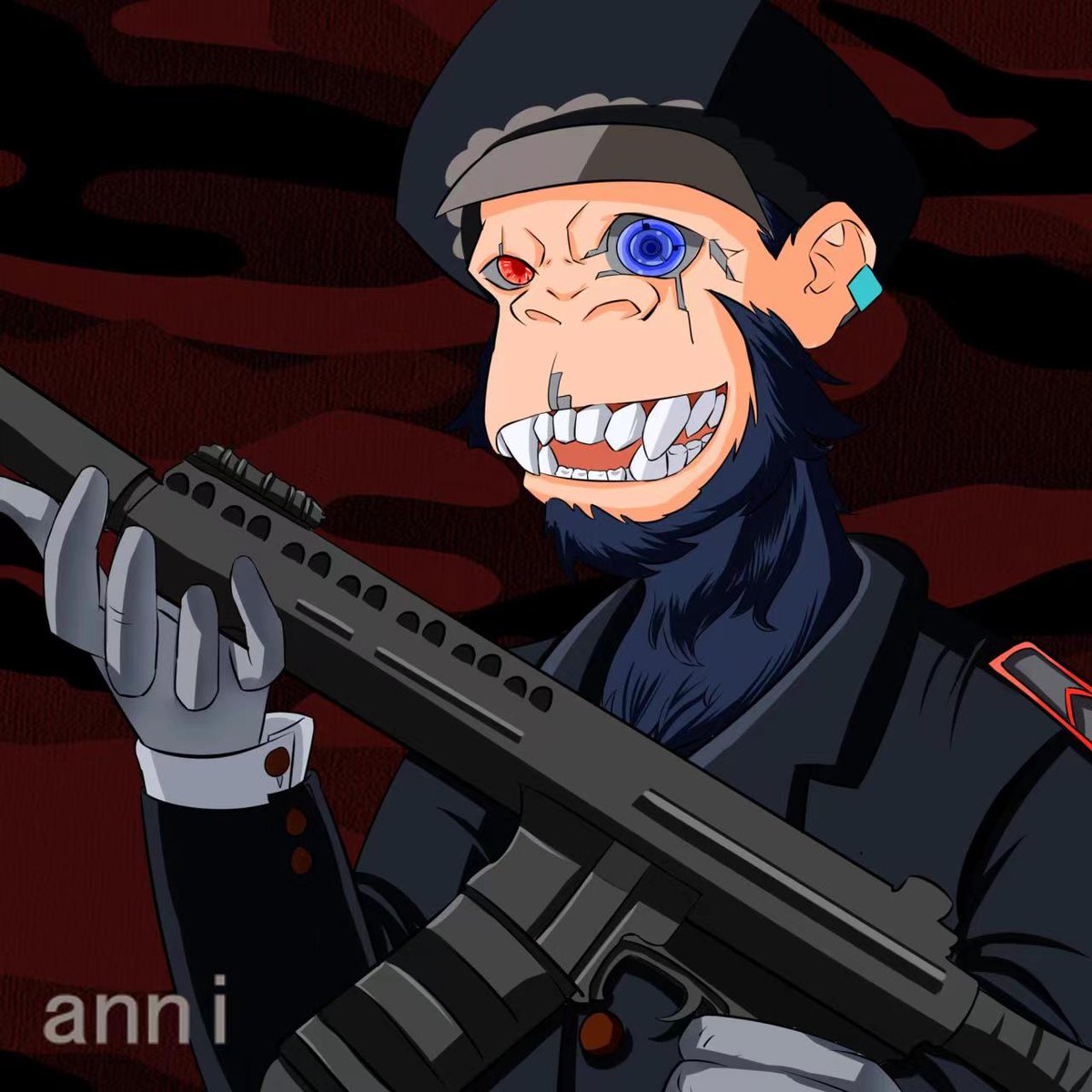 CaNo_05's tweet photo. Hi, ladies and gentlemen, this is my painting. It's a villain, but it's handsome, isn't it?@JIKANSTUDIOS @yuumizoomi @seandoessol @a_long9 https://t.co/kUkLhZhNwS https://t.co/U774l5rVhJ