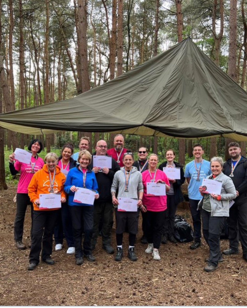 This w/end my amazing friend @fionaDmurphy &amp; Team @LivHospitals took part in the Spartan Challenge to raise funds for the #SwanModel 🦢 A brilliant, vital initiative to help those at end of life &amp; the bereaved #HelpandHope <a href="/goodgrieftrust/">The Good Grief Trust</a> 
PLS donate.🧡

justgiving.com/team/SWAN?utm_…