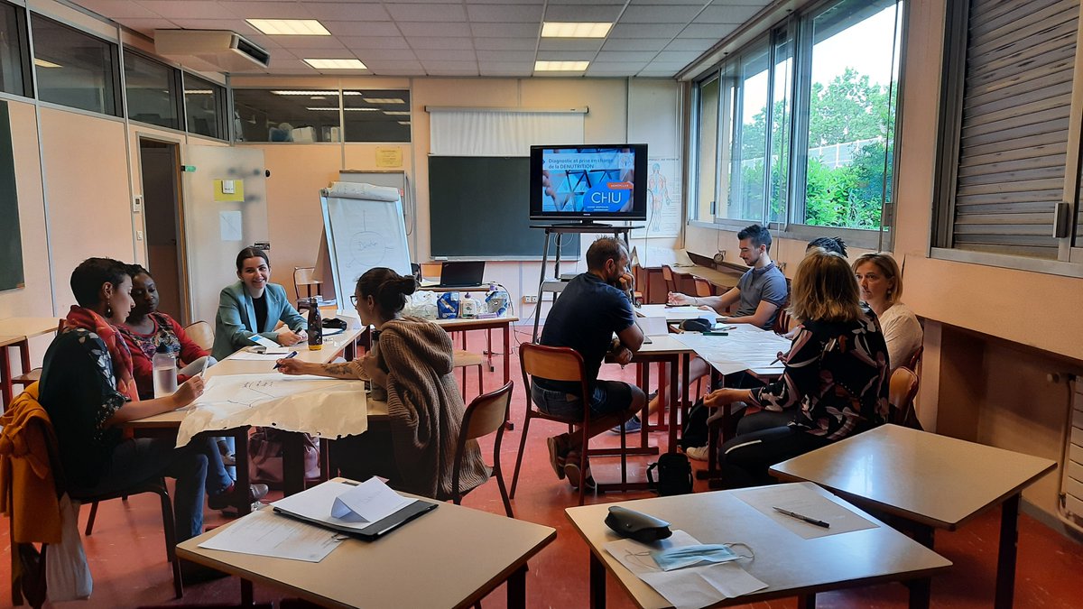 <a href="/UTN_Montpellier/">UTN CHU_Montpellier</a> forme les professionnels paramédicaux au dépistage et à la prise en charge de la dénutrition #dénutrition à l'<a href="/IFMS/">IFMS</a> du <a href="/CHU_Montpellier/">CHU de Montpellier</a>