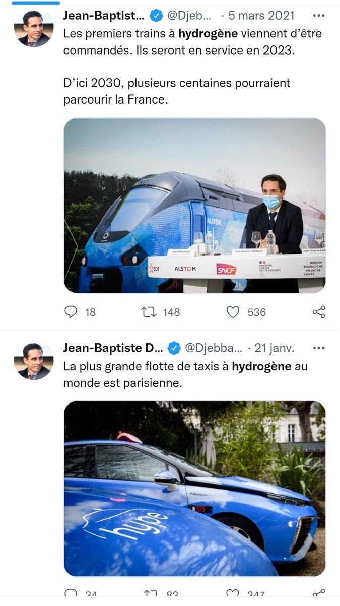JoeChiiip's tweet photo. Donc Djebbari, qui a fait la publicité pour l'hydrogène de façon intensive depuis son ministère vient d'être recruté au conseil d'administration d'un constructeur automobile à hydrogène. On est très proche de la corruption à ce niveau. https://t.co/rrWAZfh8WK
