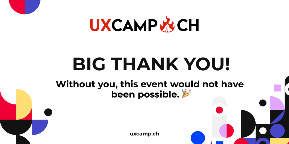 uxcampch's tweet photo. THANK YOU ALL for coming and being a part of this amazing #uxcommunity! Without you, this event would not have been possible! 💗
#uxcampch #uxcampch22 https://t.co/pFfuva0xvl