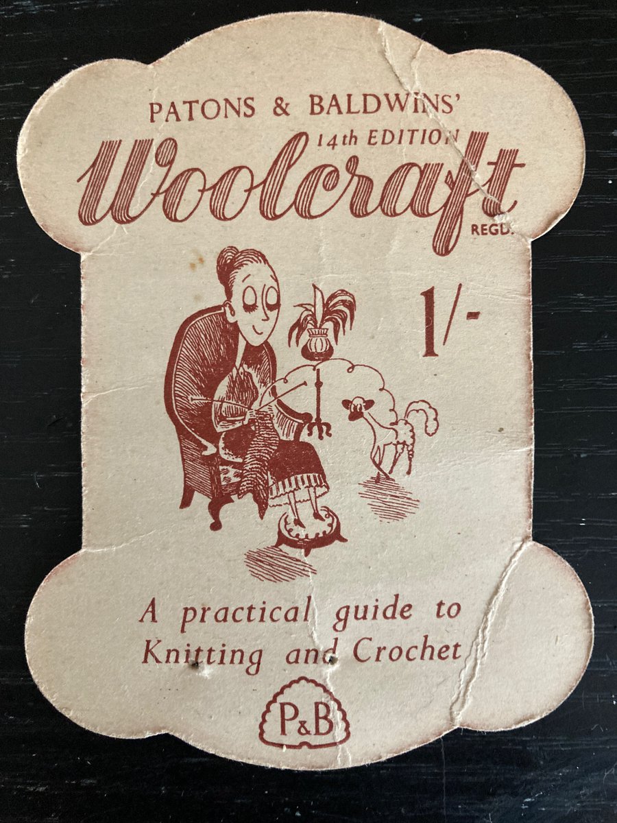 UnseenPieces's tweet photo. A wonderful #graphic reward for using up some #vintage wool! 😍😷😘#Patons #Woolcraft https://t.co/jwPUfPvuM6