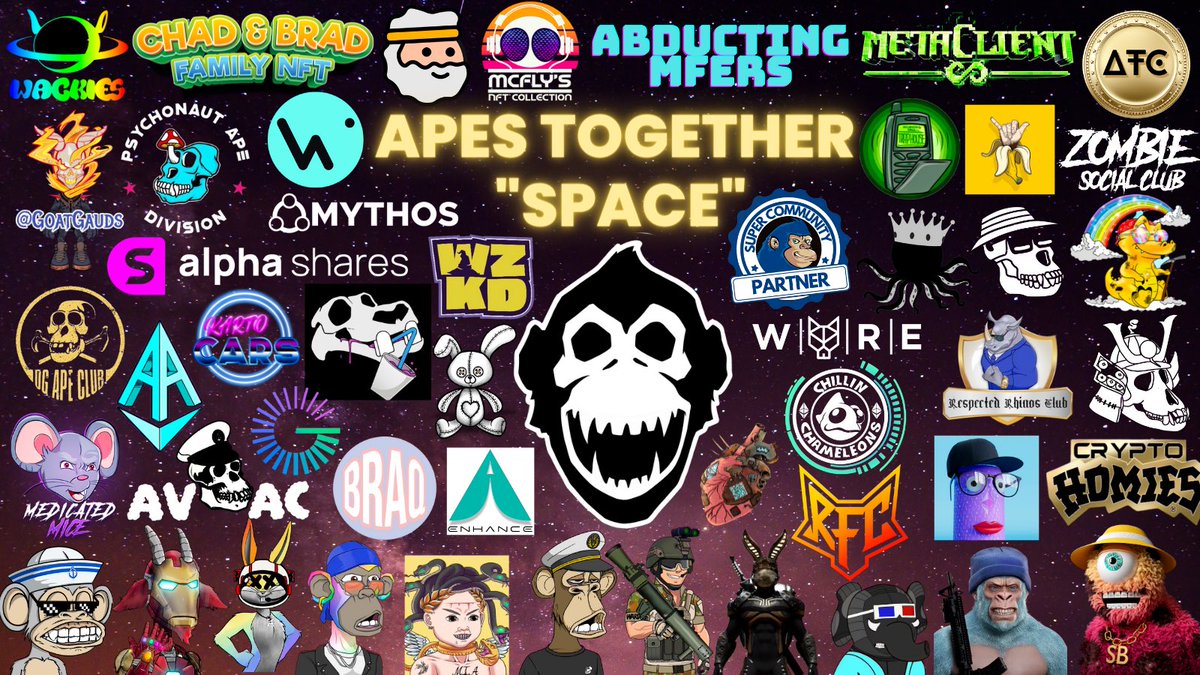 TTHC_LABS's tweet photo. Yo! It’s giveaway time!
For your chance to win:
A free TTHC “Hazy Hooliganz” Mint.
An ATS Ape + Nano Banana!
Follow us + @ATSNFT join our Discord, like this tweet, retweet it and tag 3 friends!
Final step: Set a reminder for the upcoming spaces 👇
https://t.co/H3PcJoW8Vh https://t.co/0Ct5e7znBB