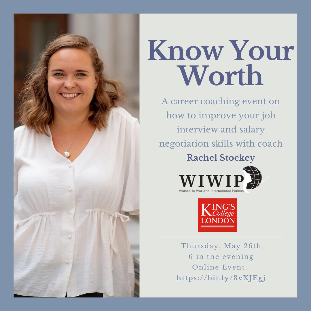 WIWIPkcl's tweet photo. Ten more days for our #careercoaching  event! Land your dream job and practice negotiations skills with WIWIP’s online event. 

Sign up at:

https://t.co/zpJYJf6Ggc

#wiwip #kingscollegelondon #knowyourworth https://t.co/xTdJkRBnRF