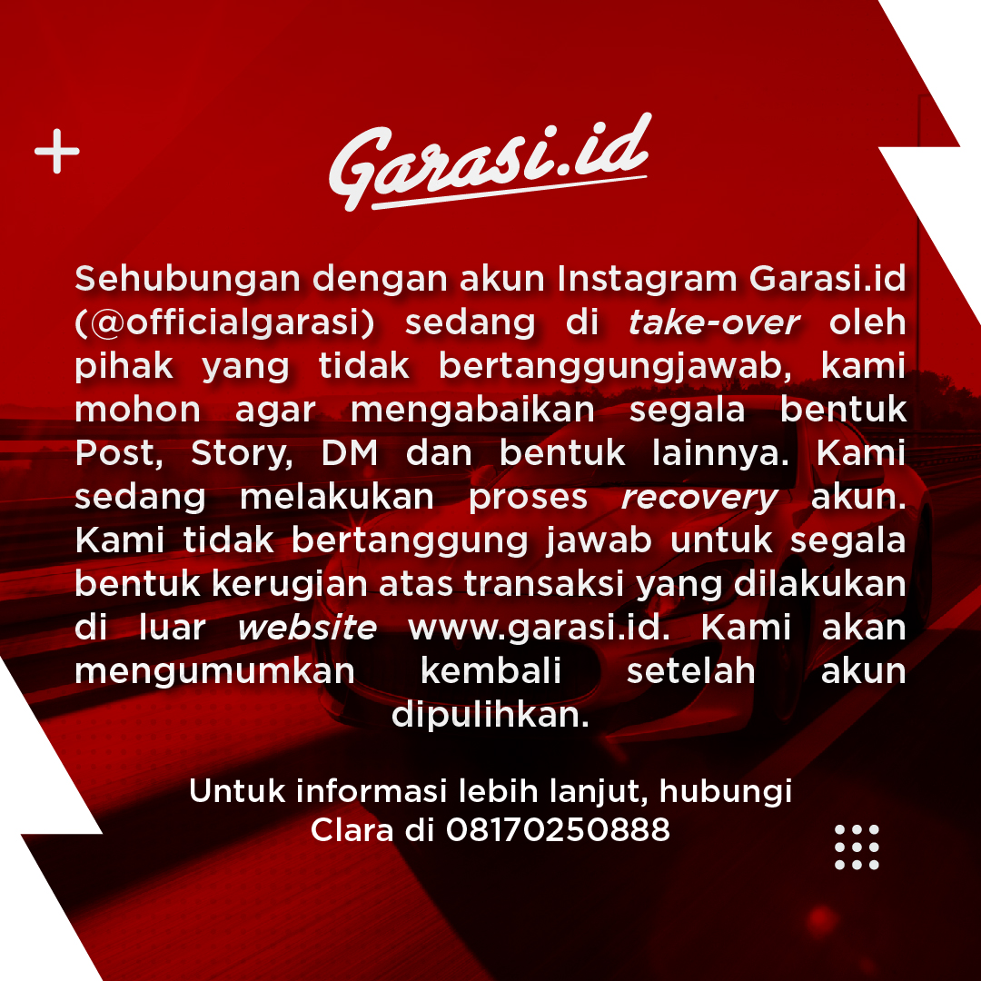 officialgarasi's tweet photo. ❗PENTING❗ https://t.co/jBJpyWgksJ