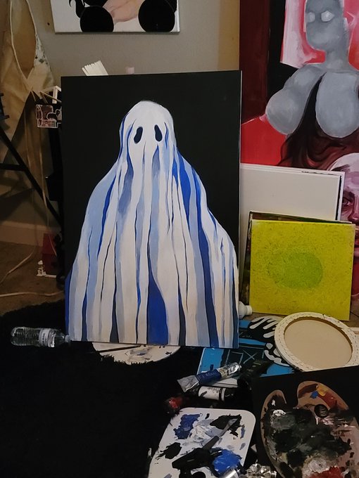 Hi guys,  im working on this painting and I feel like it's missing something any idea. I'm thinking of