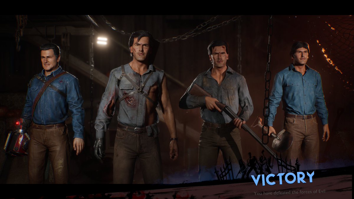 Victory never looked so handsome. @groovybruce #EvilDeadTheGame #XboxShare