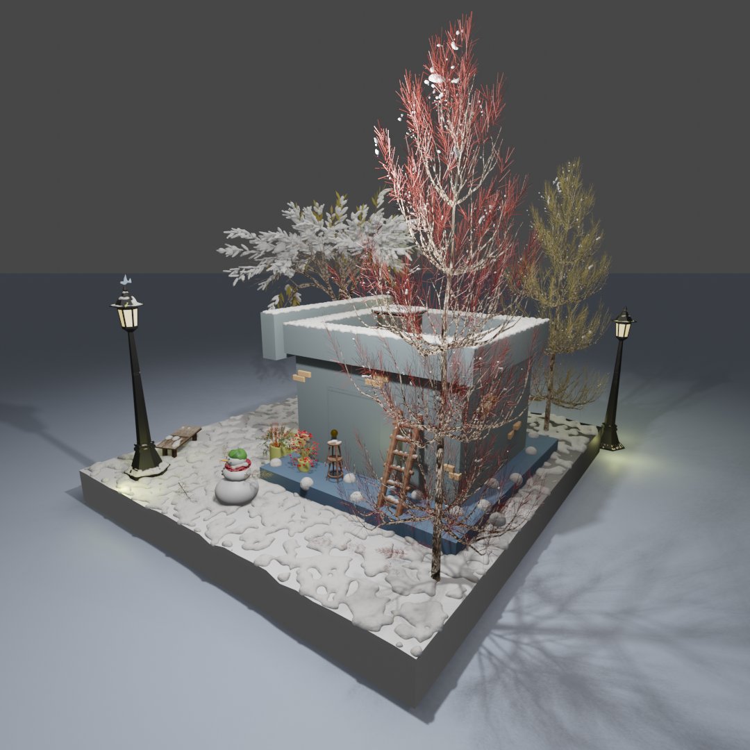 articiple's tweet photo. Tea House #Modeling in Snowy Weather with #3D #Blender
#blender #blender3d #blendercommunity #3d #3dart #3dmodeling #3dmodel #3dcity #3danimation 

Hi guys
please follow me on YouTube,
Thanks a lot for your loving support😍 .
https://t.co/HJkI2PcTYd https://t.co/VIbypywTnu