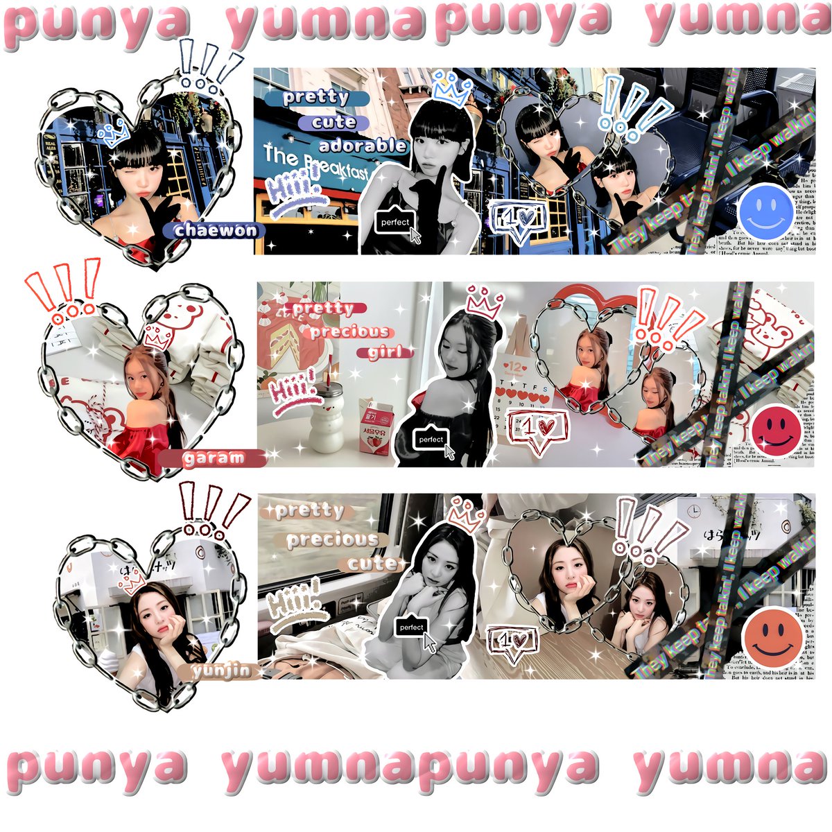 songmingij's tweet photo. henlo fellas!✨
karena aku baru mau mulai nge ba, aku jual layout ( ive &amp; le sserafim) ready stock buatan tanganku sendiri hehe :D 6k/each ya, ava png! help rt nya pweasee 🥺
yang mau temenan like aja nanti aku follow kkay!? 

#zonaba #zonauang https://t.co/A477zta7yH