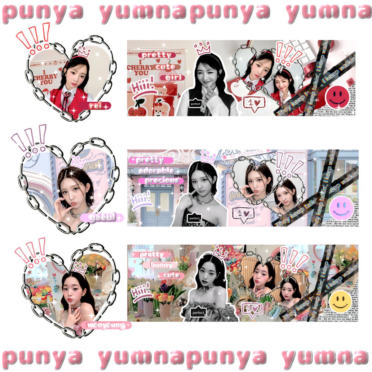 songmingij's tweet photo. henlo fellas!✨
karena aku baru mau mulai nge ba, aku jual layout ( ive &amp; le sserafim) ready stock buatan tanganku sendiri hehe :D 6k/each ya, ava png! help rt nya pweasee 🥺
yang mau temenan like aja nanti aku follow kkay!? 

#zonaba #zonauang https://t.co/A477zta7yH