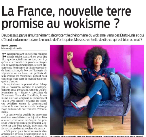 PressesdelaCite's tweet photo. 💬« Le capitalisme ne pouvait échapper au wokisme, comme le développe, dans un essai percutant, @adeguigne , journaliste au « Figaro », spécialiste de l’économie » 🙏👏 @sudouest @LasserreBenoit 
📚👉"Le Capitalisme woke" en librairie et sur @Lisez_officiel https://t.co/GQJRCPKaDm