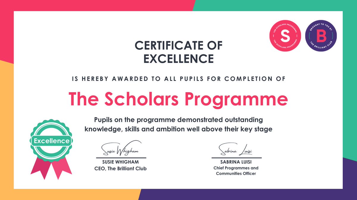 BrilliantClub's tweet photo. We're excited for our final week of graduation events up and down the country. Students who completed #TheScholarsProgramme with their PhD tutors will attend graduation ceremonies with our partner universities - a massive congratulations everybody! #ScholarsProgrammeGrad 🎉🎓 https://t.co/Hr5567RYXV