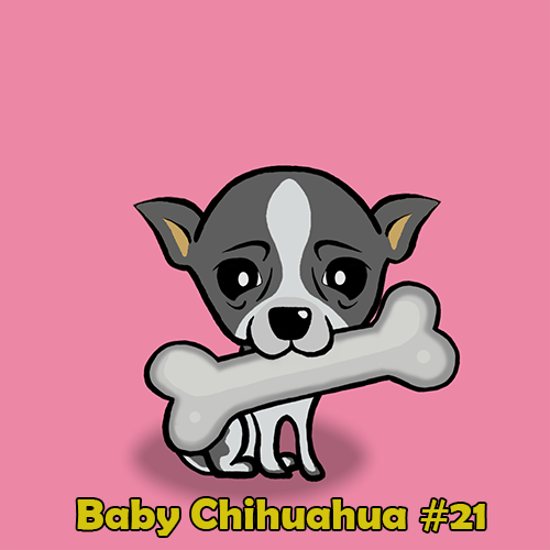 JaBartArt's tweet photo. Hello #NFTCommunity 
Baby Chihuahua #21 listed on @opensea

https://t.co/MhjRpPD8Gz

#NFTs #nftcollector  #NFTartwork #NFTCollection #Nftarts #NFTdrop #NFTGiveaway #NFTProject https://t.co/aaasIz2QuH