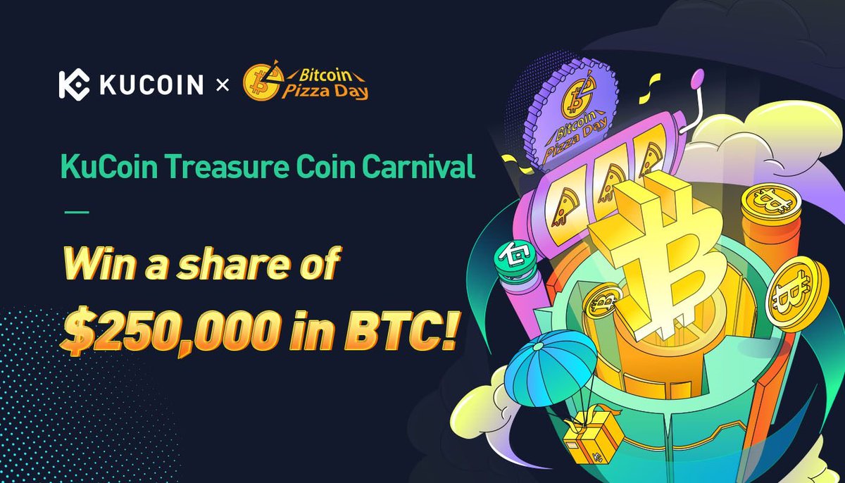 kucoincom's tweet photo. 🚨 #KuCoin Treasure Coin Carnival is Coming 🚨

One super lucky winner will win $100,000 in #BTC! 😱

Enter NOW ➡️ https://t.co/Lf1ppkM9cl https://t.co/PIHYT4kdt3