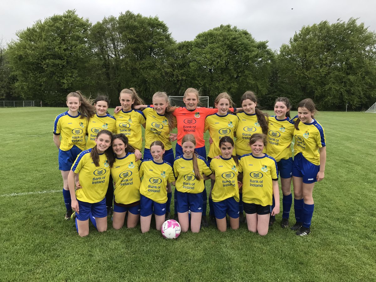 SCCS_Manor's tweet photo. Congratulations to the first year under 14 girls who played an excellent match against @Saint_Brendans in #Manorhamilton on Friday. A great game, ending 3-2 to us ⚽️🥅🏆 Thank you to all involved. https://t.co/jiLf2318b7