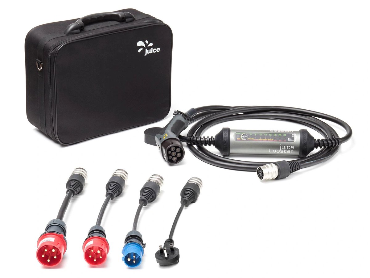 ZevLtd's tweet photo. Introducing the Juice Booster 2 - the 3-in-1 charging solution.

Wall Mounted Charger - Mobile Charger - Type2 Cable

Home, Work, On the move, Juice Booster 2 charges up to 22kW

Interchangeable adaptors ensure whatever the power output, you can connect.  
https://t.co/T793EcOUQL https://t.co/S18z4uY1VO