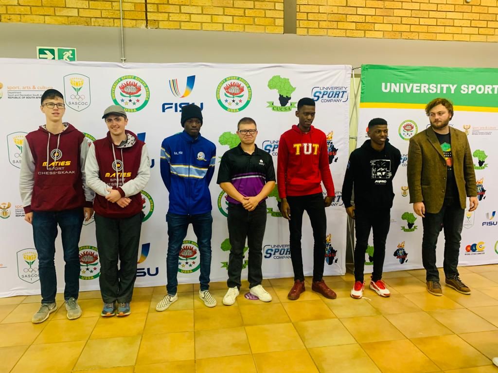 USSAstudent's tweet photo. Congratulations to the top performing students at our recent Chess closed trails held at the North West University from the 13th - 15th May 2022. We wish you all the best for the upcoming CUCSA and FISU Championships.
#USSAChess https://t.co/EVe24jV2Rr