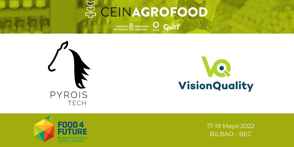 ceinnavarra's tweet photo. .@Pyroistech_SL and #VisionQuality will be also in our stand at @expofoodtech. We will wait for you on May 17, 18 and 19.
⬇️
https://t.co/HUBYMXWTVo https://t.co/y0ZOLz7mwg