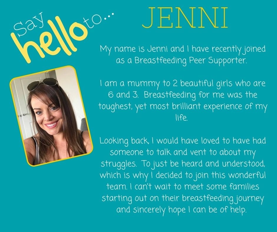 LothianBFB's tweet photo. #newpeer alert 🥰
Say hello to Jenni!
#peersupport #edinburgh #breastfeeding #volunteer #sayhello #welcometotheteam https://t.co/6pJas7WUhM