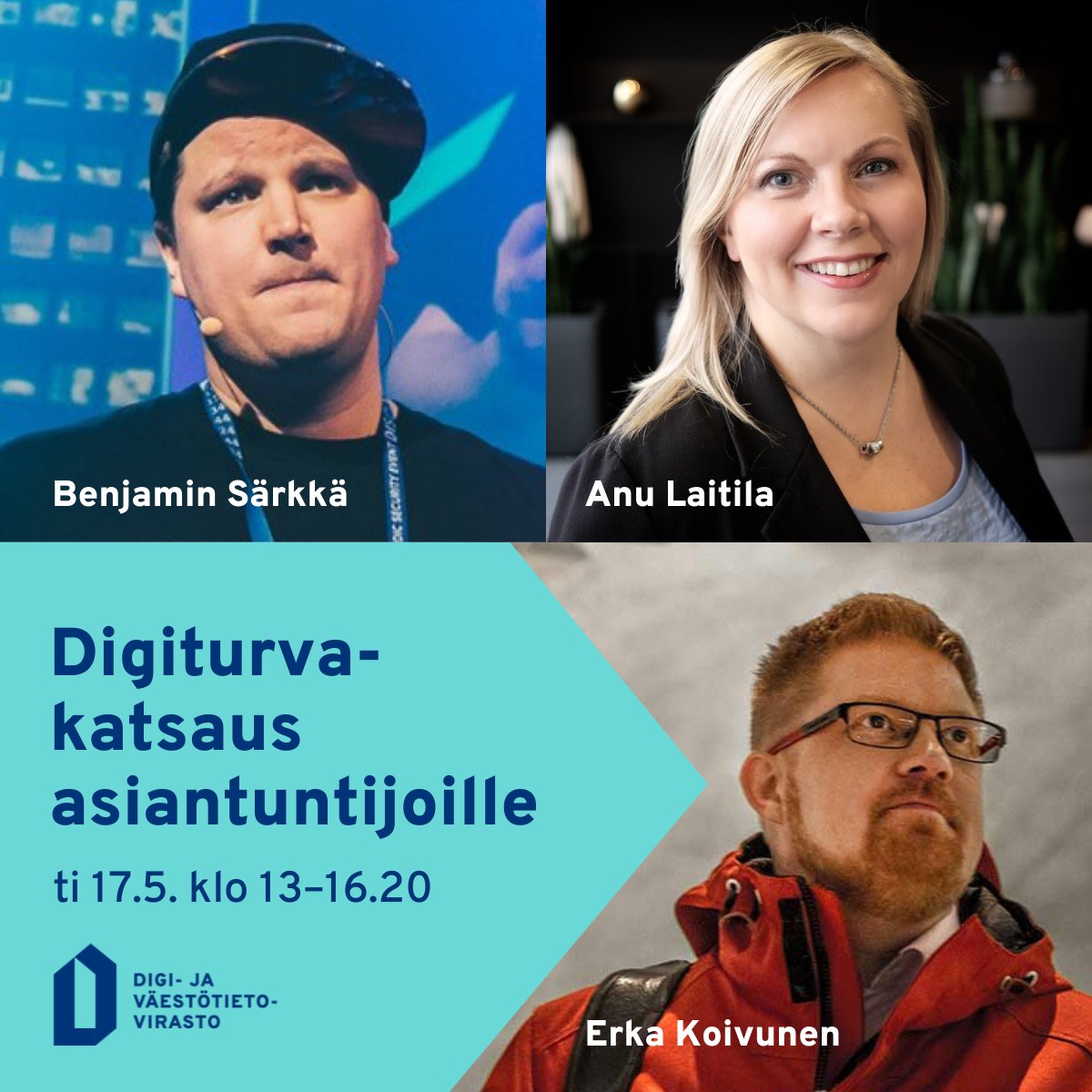 Digi- ja väestötietovirasto tweet media