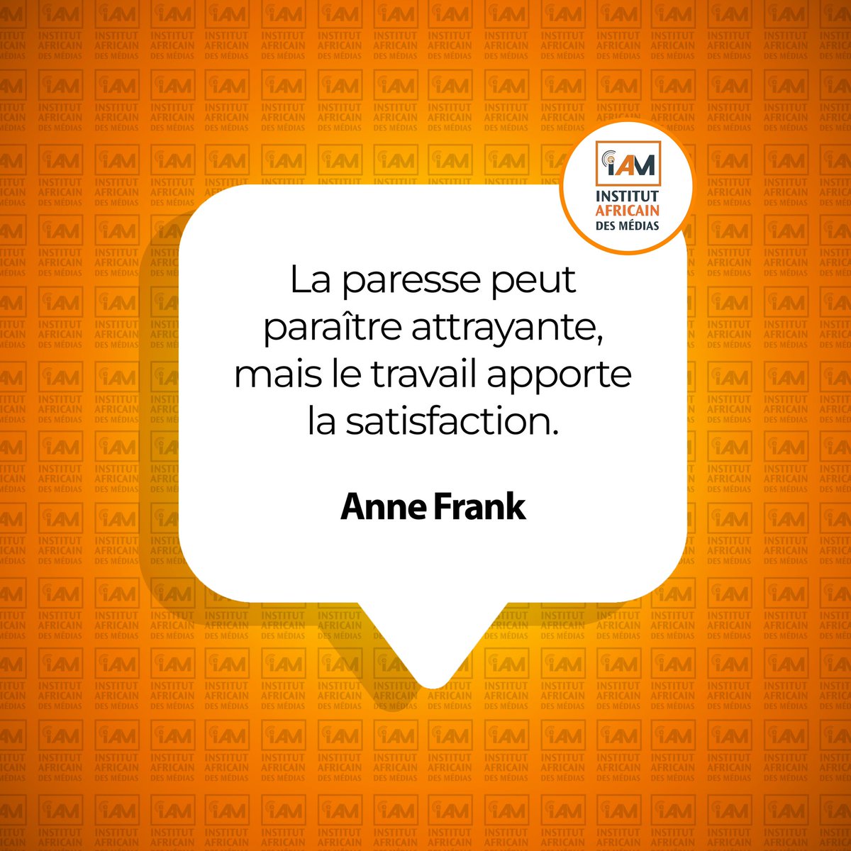InstitutMedias's tweet photo. Trouvez sens dans vos tâches quotidiennes en faisant du travail votre passion✍️ 

Agréable lundi 😌 https://t.co/Nt3ufXFxTI