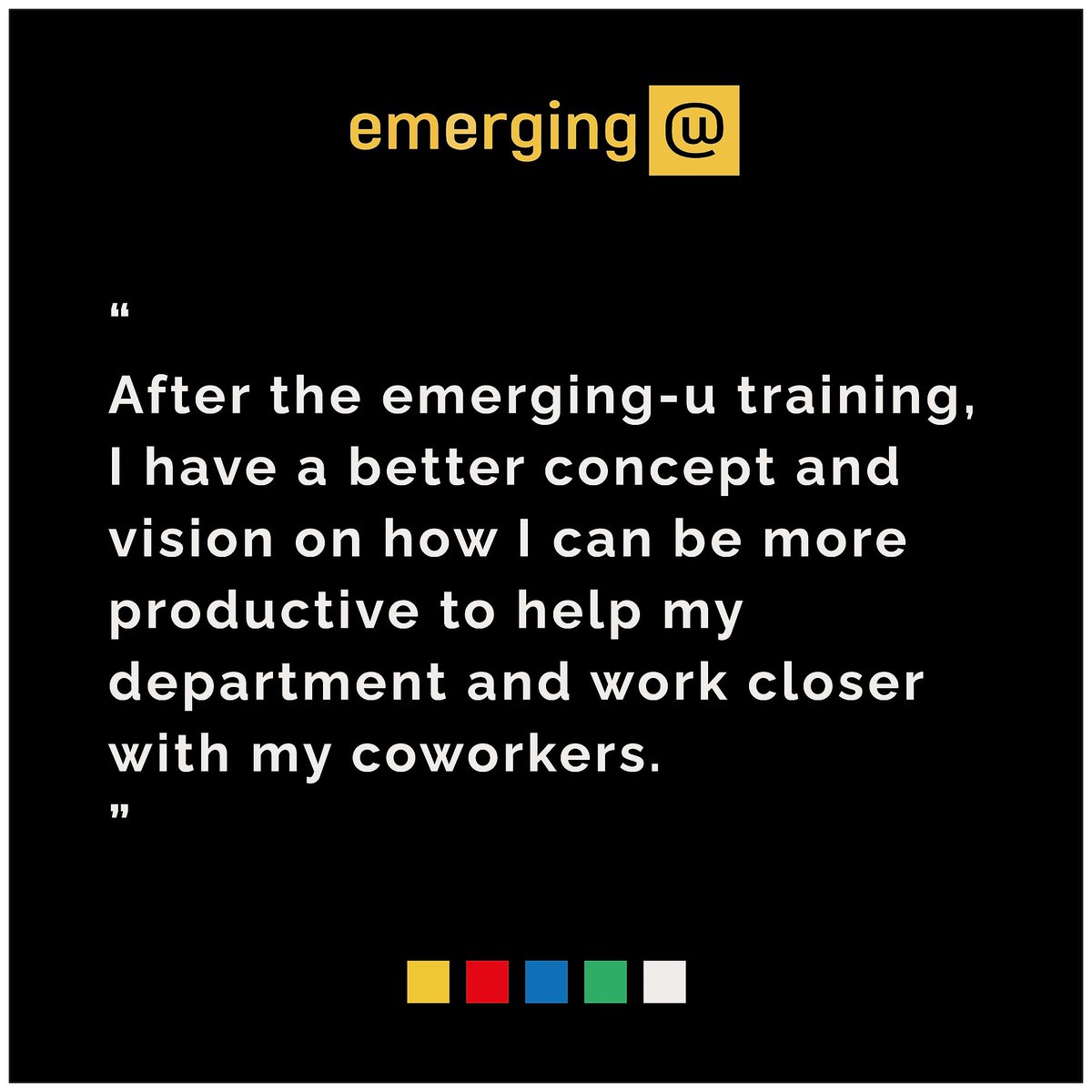 emerging_u's tweet photo. You're in good company with #emerging-u. Delegate feedback from our recent programme for our client @Meggitt in Miami where we supported their leaders to enable the extraordinary. #powerofpersonality #leadership #LifeAtMeggitt https://t.co/ZhWTeBaF3F https://t.co/JfJfMDUCtD