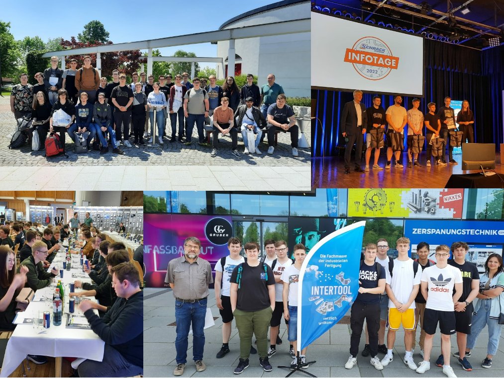 tfshaslach's tweet image. Am vergangenen Dienstag folgten die zweiten Klassen der TFS Haslach der Einladung der Firma Schrack zu deren Infotag. Am Mittwoch besuchten wir mit der 3. Klasse Mechatronik die Intertool Messe in Wels. #technikhatzukunft #messe #intertool #schrack #info #infotag