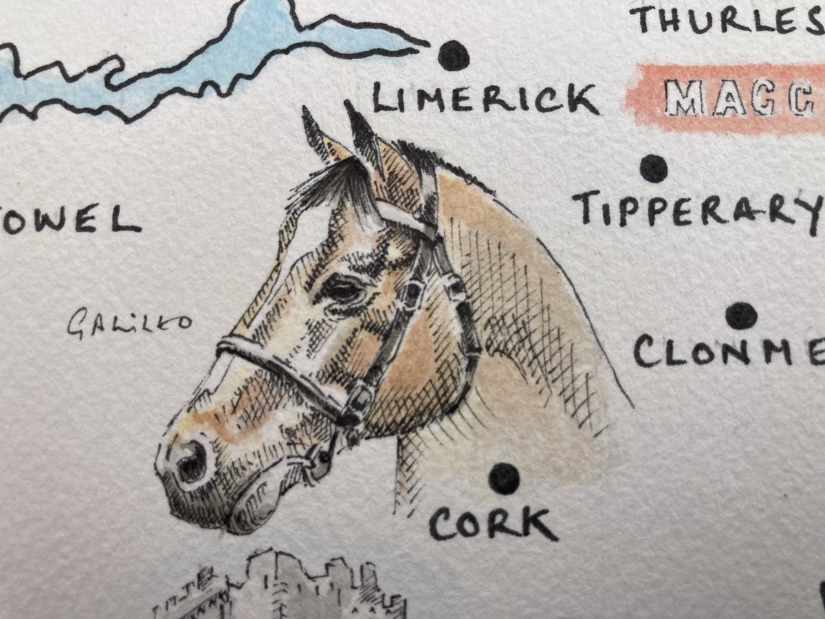JRFArmstrong's tweet photo. Some details of the illustrations on the #MapofIrishRacecourses RT & share as plenty available on https://t.co/C1ntm93FAF @coolmorestud @Jessica_Racing @ninacarberry @paulcarberry @TomTaaffe @BarryJGeraghty @JosephOBrien2 https://t.co/NiCHozkm5S
