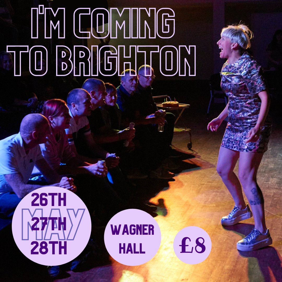 Things are heating up after working with the amazing Dir. Ursula Martinez. Can't wait to be performing again. 
I'll be at <a href="/WagnerBrighton/">Wagner Hall Brighton</a> with Clean At 17, a show about addiction &amp; sobriety. 3 nights <a href="/brightonfringe/">Brighton Fringe</a> 

ow.ly/sqqo50J85lN
#addiction #sober #recovery #cleanat17