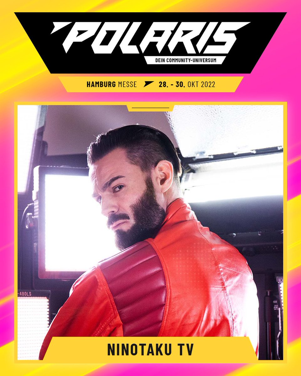 PolarisCon_'s tweet image. Er ist uns zwar schon zuvorgekommen bei der Ankündigung, aber der wunderbare @ninotakutv wird mit uns die Polaris rocken! 🌟

#PolarisConvention #Polaris22 @rcadia_official