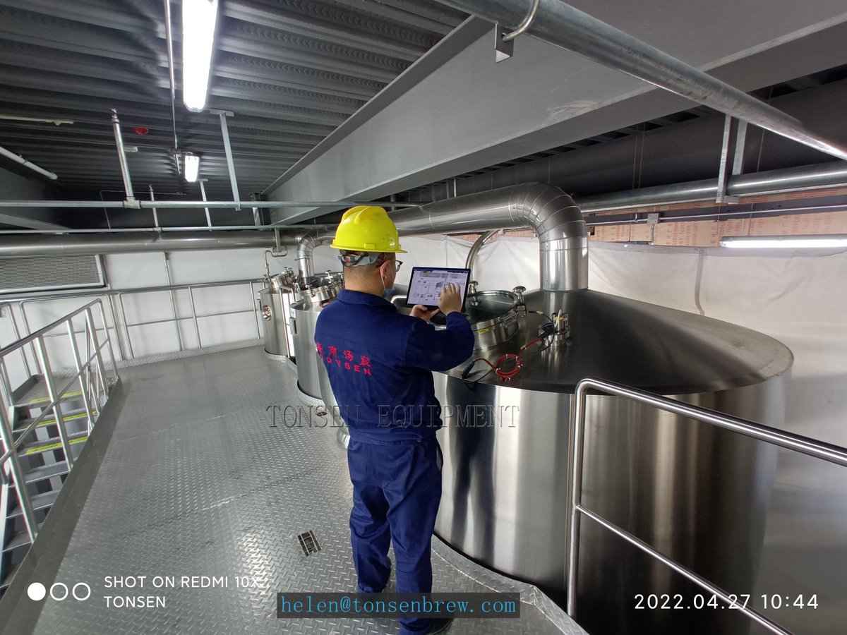 HelenLiu2018's tweet image. Only one iPad or phone can control the whole brewing progress.
For a modern craft brewery~Tonsen is your best partner!
Email: helen@tonsenbrew.com
Whatsapp: +86 153 1556 2731
#brewery #Tonsen #brewingequipment #beerbrewery #fermenter #breweryequipment #beerlover #brewerysystem