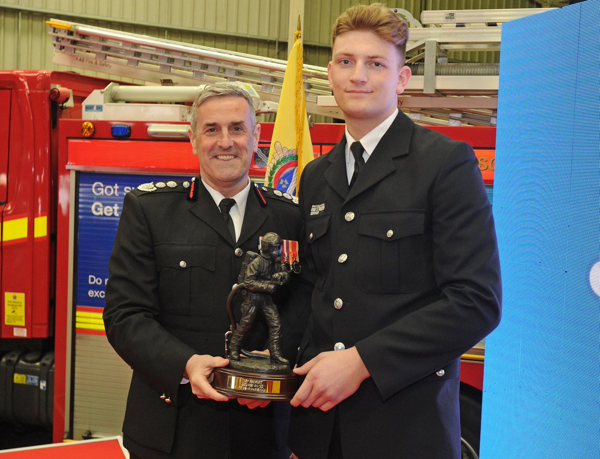 MerseyFire's tweet photo. A special mention must go to Kieran McKenna who received the Top Recruit Award.

CFO Garrigan: “FF McKenna excelled technically, academically &amp; more importantly through the values he has exhibited, which was identified by colleagues &amp; instructors alike. He epitomises our values.” https://t.co/WlqNFYtMSk