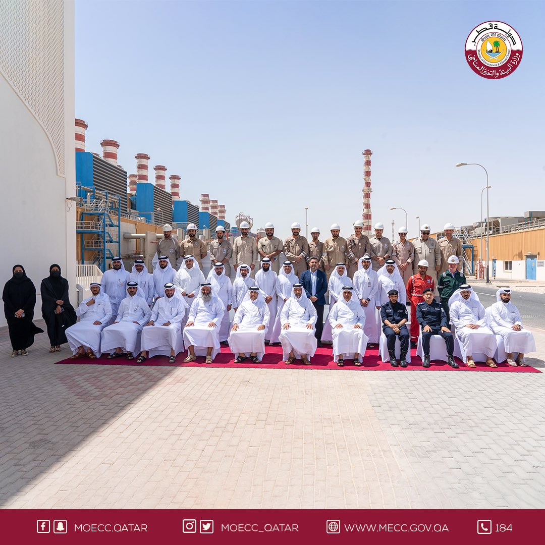 alraya_n's tweet photo. سعادة الشيخ الدكتور فالح بن ناصر آل ثاني وزير البيئة والتغير المناخي يشارك في فعاليات احتفال شركة الكهرباء والماء القطرية بمناسبة بـ #يوم_البيئة_العالمي

#جريدة_الراية #قطر | @moecc_qatar https://t.co/hcr1dDzmG1